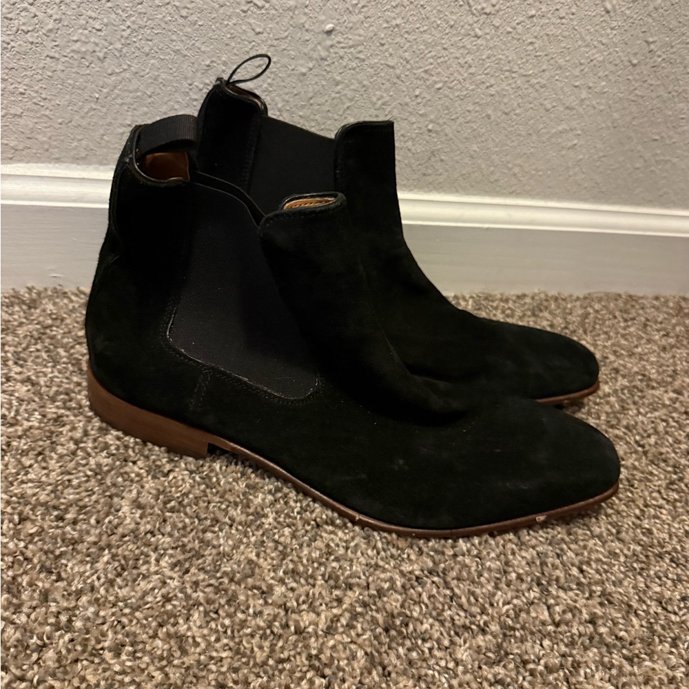 Aldo black Suede Chelsea Boots